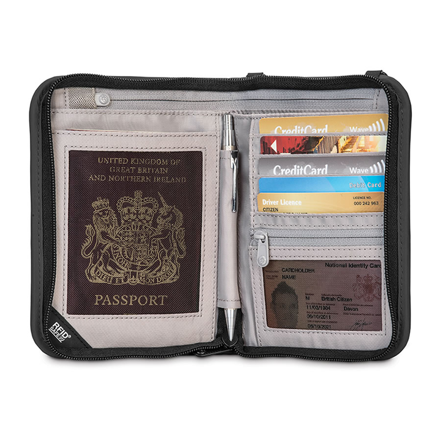 pacsafe v150 rfid organiser