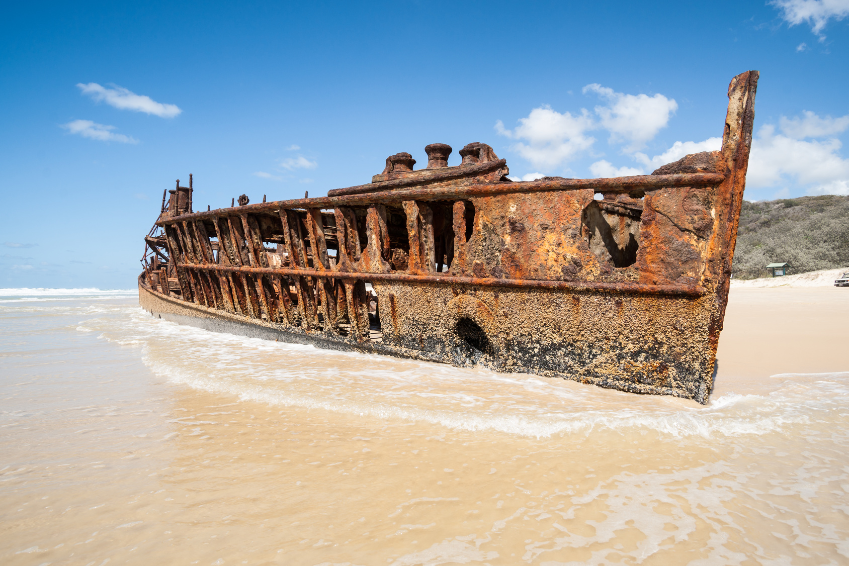 maheno shipwreck fraser island