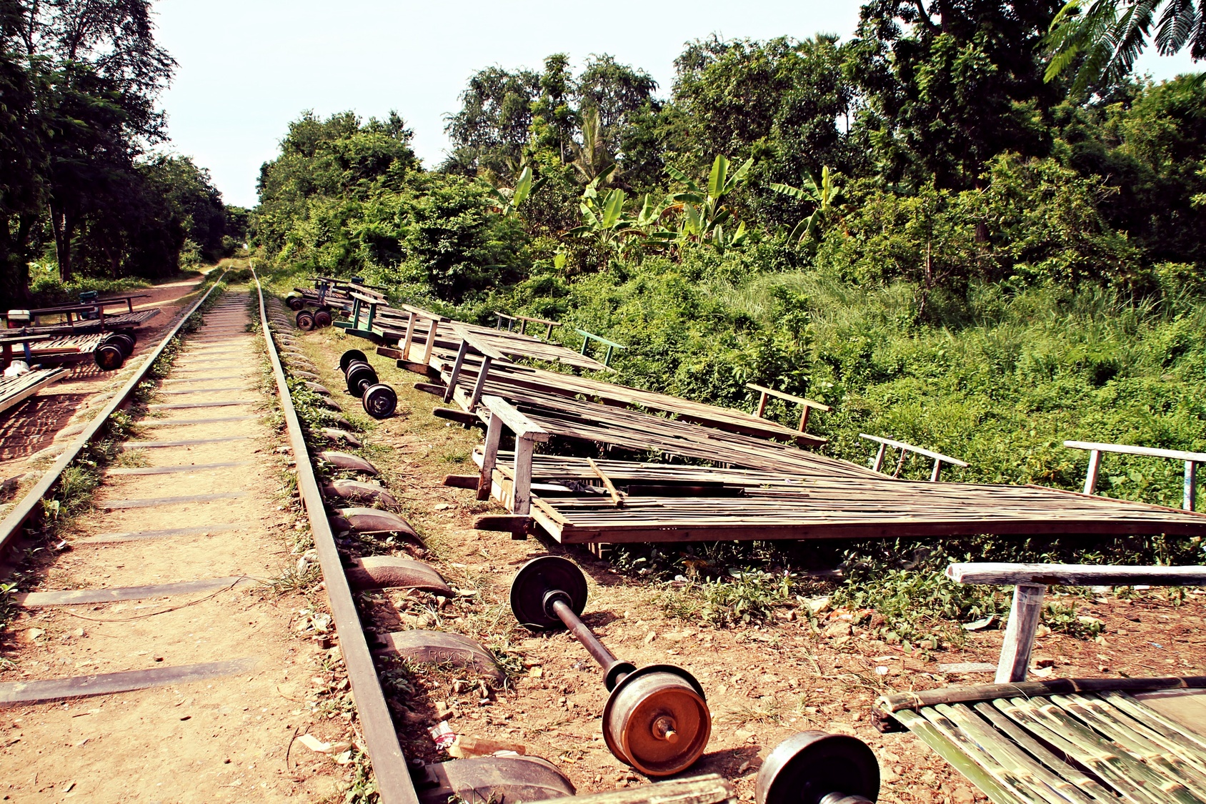 battambang bamboo train