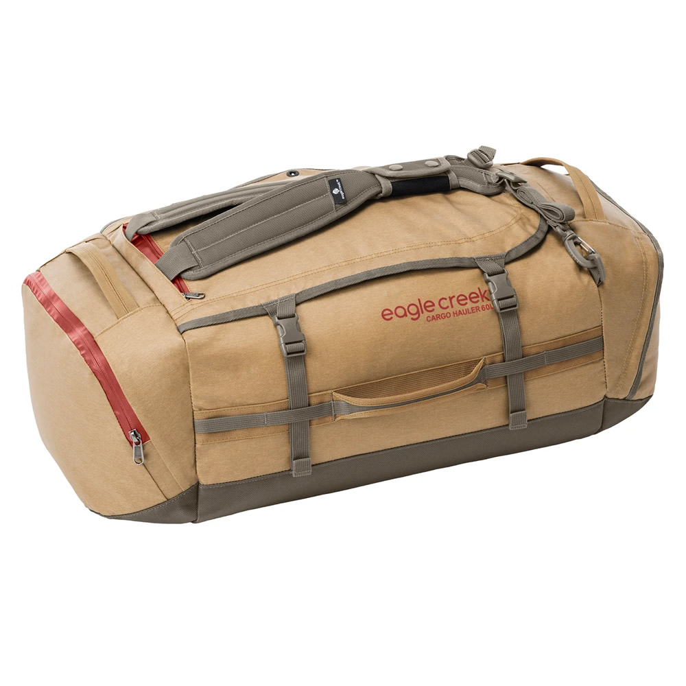 Eagle Creek 60L Duffel Bag Charcoal Safari Brown UK
