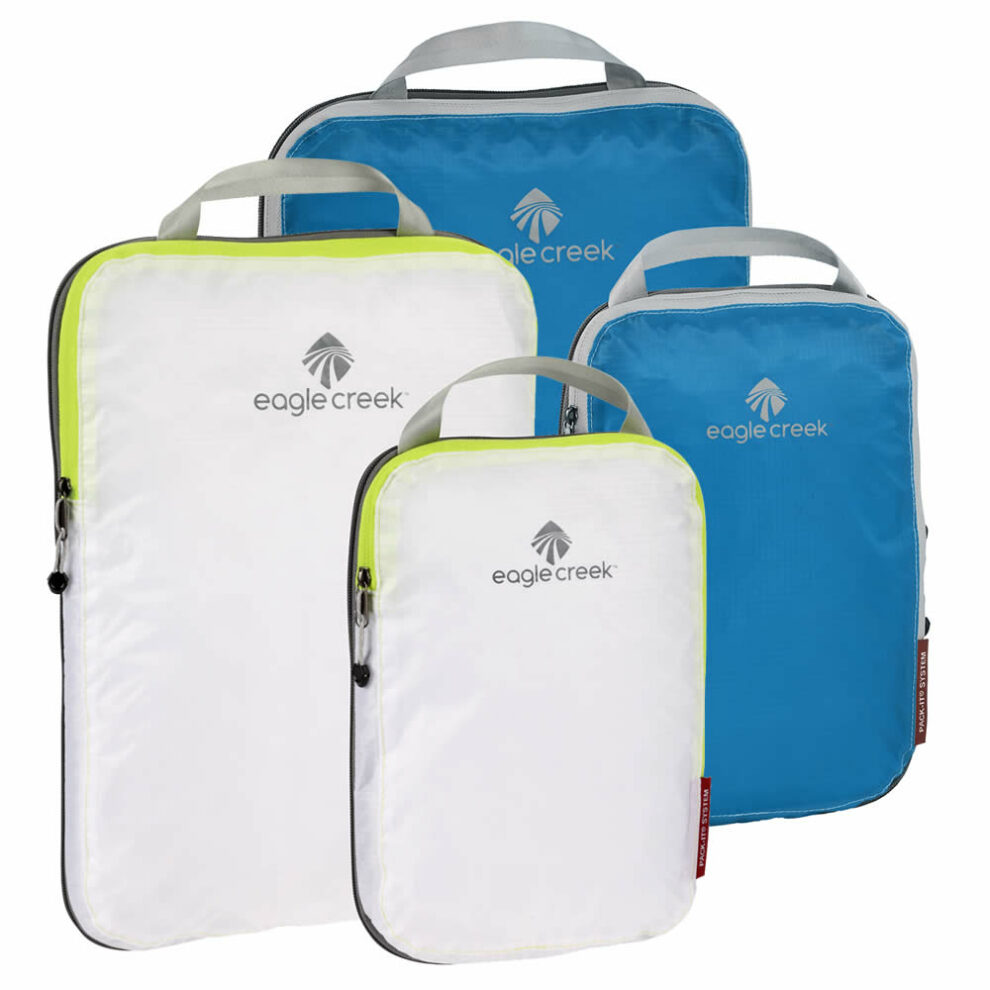 Buy Eagle Creek Isolate Compression Packing Cube Set Black, Sahara Yellow, Mossy Green