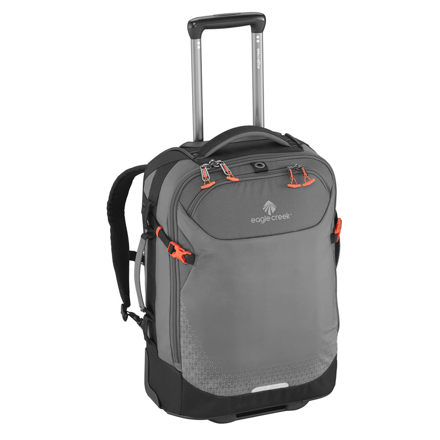 Eagle Creek Expanse Convertible Grey CarryOn Backpack with Wheels