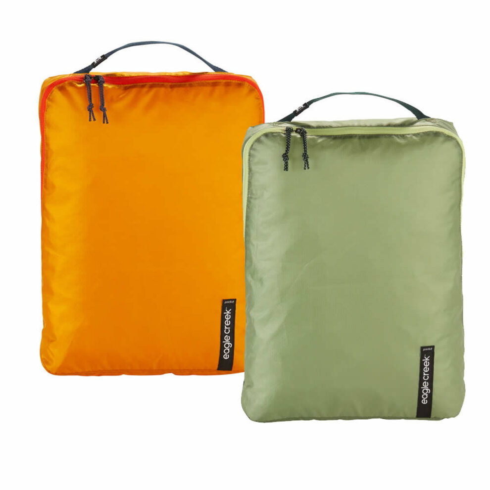 Buy Eagle Creek Isolate Compression Packing Cube Set Black, Sahara Yellow, Mossy Green