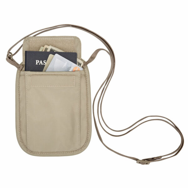 Eagle Creek RFID Neck Wallet - Brustbeutel Mit Diebstahlschutz Tan