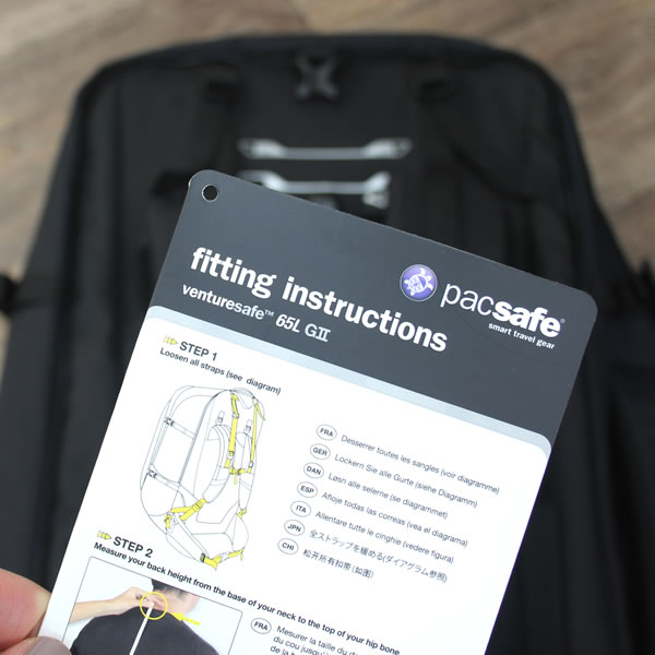 Pacsafe Venturesafe EXP65 Backpack Review Anti Theft Travel