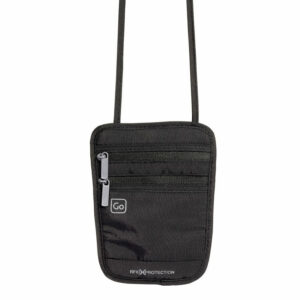 Go Travel RFID Passport Pouch - Black