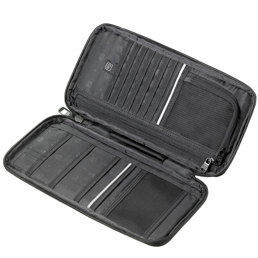 RFID Blocking Travel Organiser Prevent Illegal Data Scanning