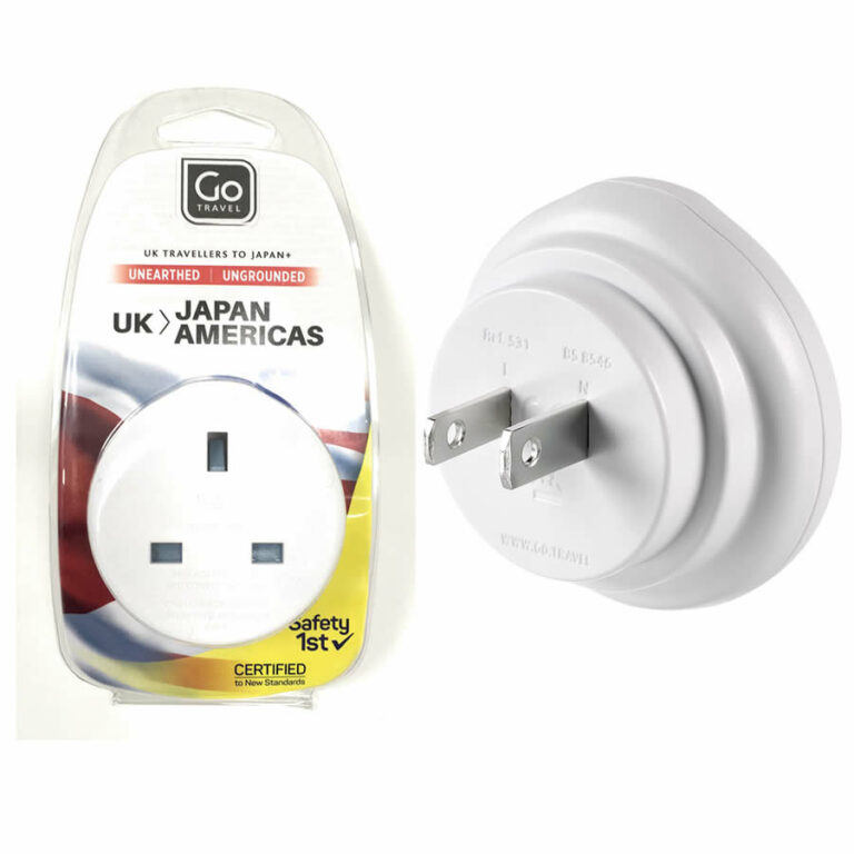 Buy Go Travel UK To Japan Plug Adapter Gap Year Travel Store universal-kr-american-european-au-eu-to-us-uk-power-plug-adapter-usa