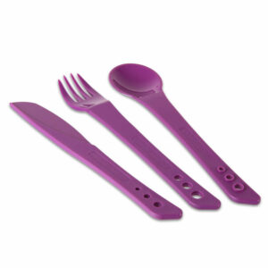 Lifeventure Ellipse Cutlery Set - Purple