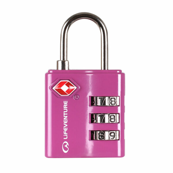 Lifeventure Pink TSA Backpack Lock