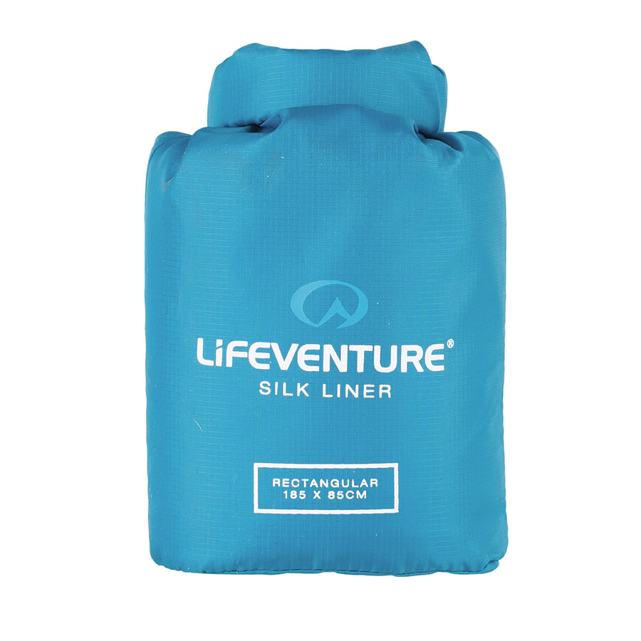 100 Silk Sleeping Bag Liner Lifeventure Travel Sleeper Rectangular