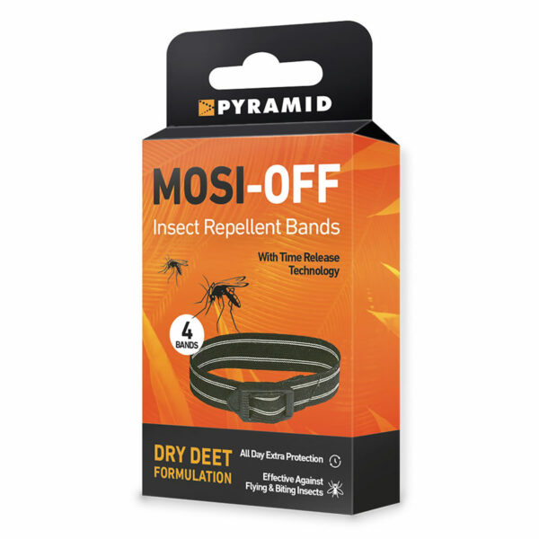 Pyramid Mosi-Off Mosquito Repellent Bands x 4