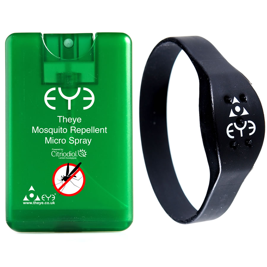 Mosquito Repellent Wrist Bands Deet Impregnated Pack 4
