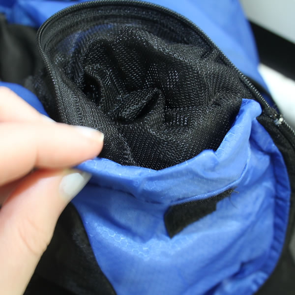 mosquito net in pocket