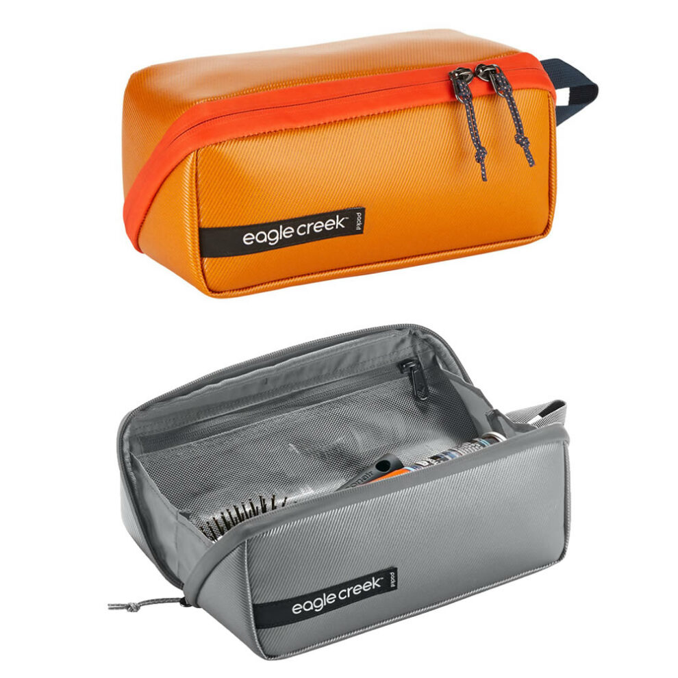 Buy Eagle Creek Reveal Hanging Toiletry Kit Bag UK | Black, Sahara