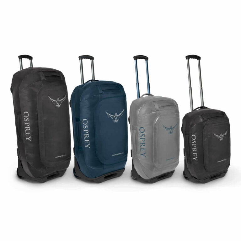 Buy Osprey Transporter Rolling Duffel 120 Litre Black & Venturi Blue
