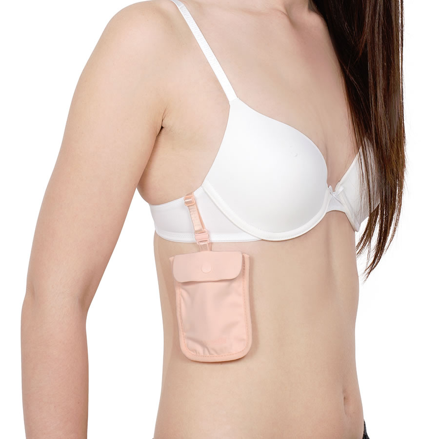 money pouch under clothes