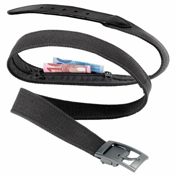 Go Travel Secret Money Belt - Black