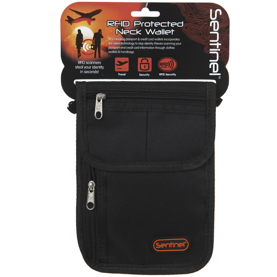 Summit Sentinel RfID Protected Neck Wallet 