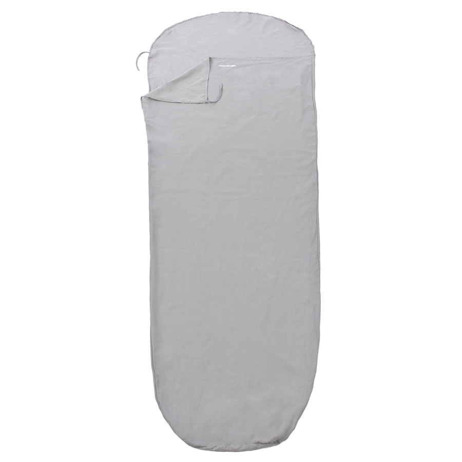 Sleeping Bag Liner Lightweight Compact Sleeping Bag Sack Portable Clean  Travel Sheet with Zippered Opening for The Feet Camping Sleep Sheet for on  OnBuy