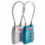 Go Travel TSA Combination Cable Lock Twin Pack