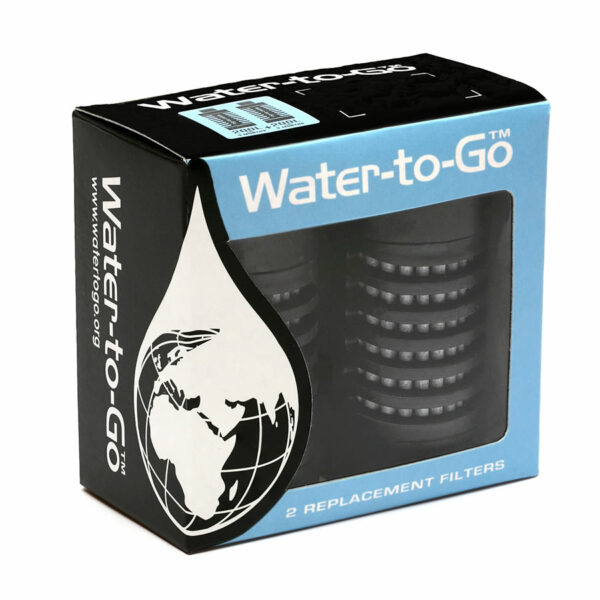 Water-to-Go 75cl Replacement Filter Twin Pack