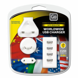 Worldwide USB Charger Plug